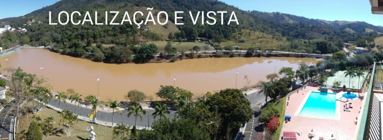 Aparthotel Flat Cavalinho Branco Com Piscina Aquecida 11M - 5 Min Da Praca Águas de Lindóia Exterior foto